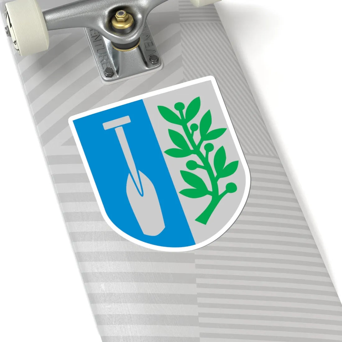 Kaskinen.vaakuna (Finland) (Coat of Arms) STICKER Vinyl Kiss-Cut Decal - The Sticker Space