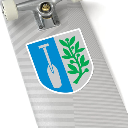 Kaskinen.vaakuna (Finland) (Coat of Arms) STICKER Vinyl Kiss-Cut Decal - The Sticker Space