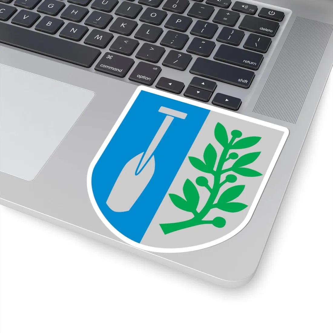 Kaskinen.vaakuna (Finland) (Coat of Arms) STICKER Vinyl Kiss-Cut Decal - The Sticker Space