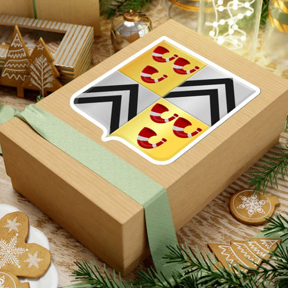 Kasteelbrakel wapen (Belgium) (Coat of Arms) STICKER Vinyl Kiss-Cut Decal - The Sticker Space