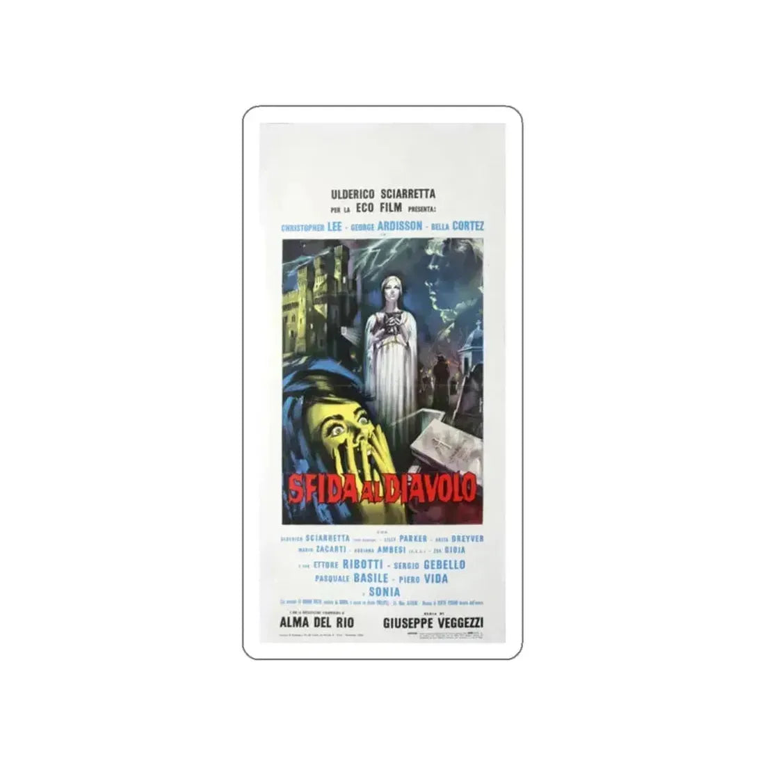 KATARSIS 1963 Movie Poster STICKER Vinyl Die-Cut Decal 2 Inch - The Sticker Space