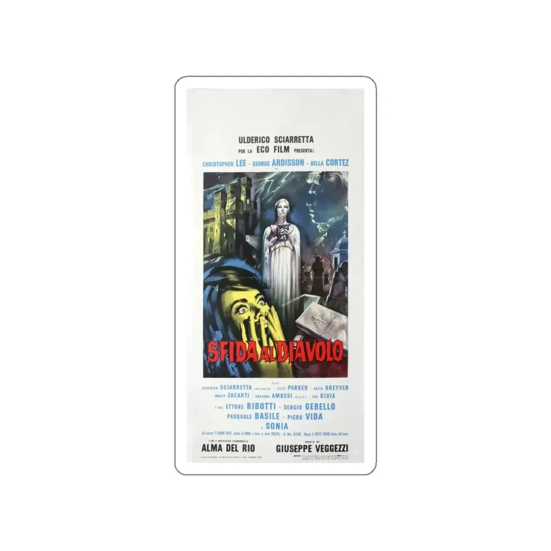 KATARSIS 1963 Movie Poster STICKER Vinyl Die-Cut Decal - The Sticker Space