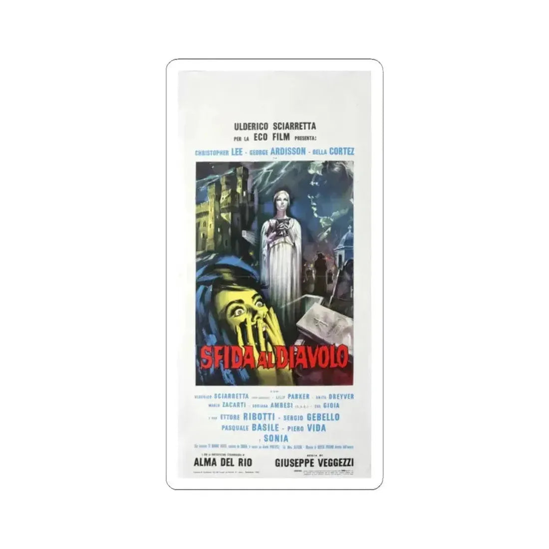 KATARSIS 1963 Movie Poster - STICKER Vinyl Kiss-Cut Decal 2 Inch White - The Sticker Space