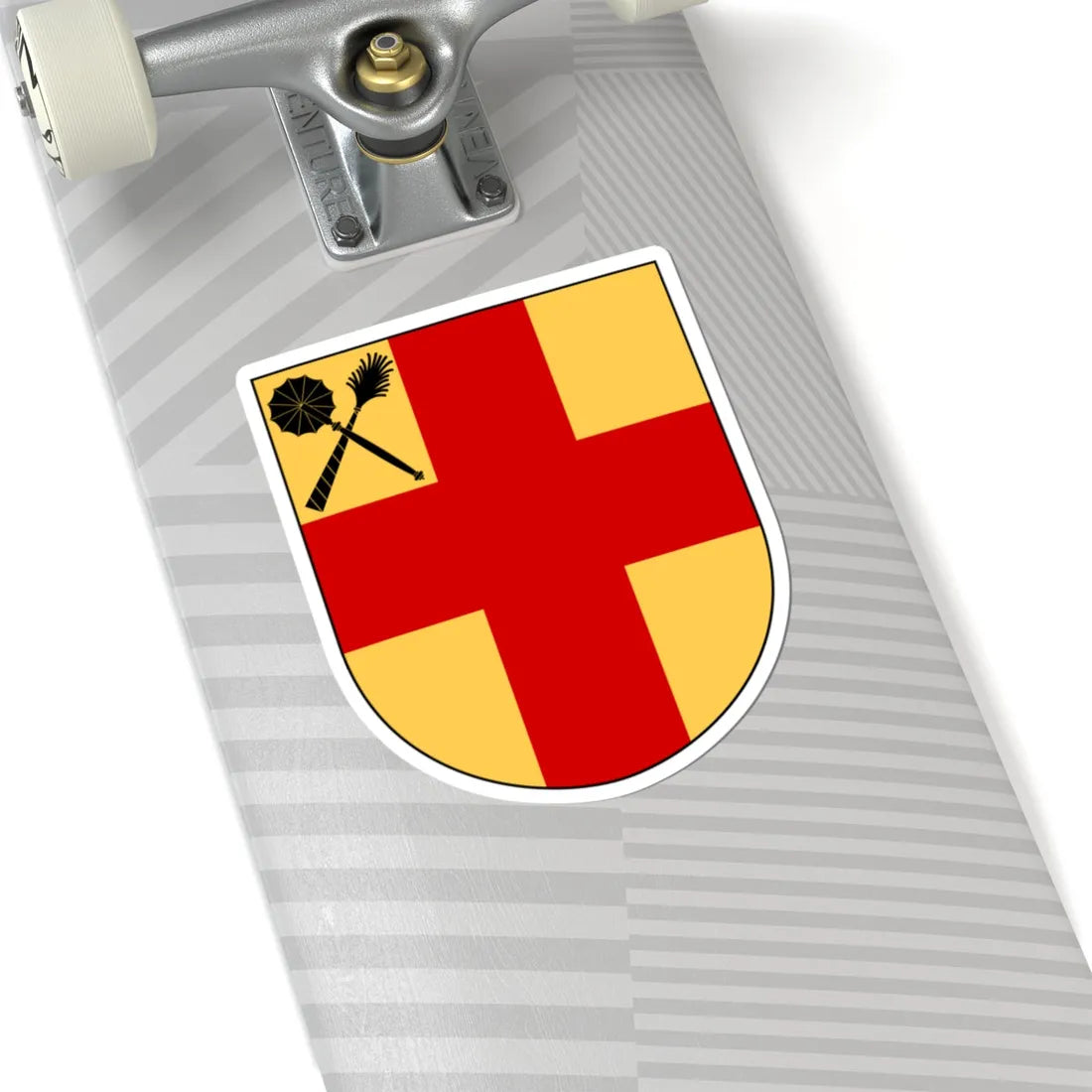 Katedralskolan i Uppsala vapen (Sweden) (Coat of Arms) STICKER Vinyl Kiss-Cut Decal - The Sticker Space