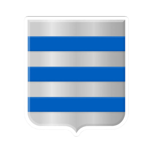 Katendrecht wapen (Netherlands) (Coat of Arms) STICKER Vinyl Kiss-Cut Decal 2 Inch White - The Sticker Space