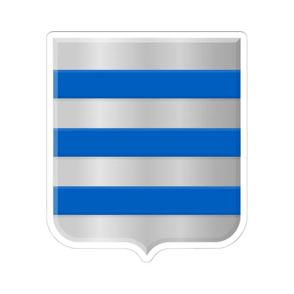 Katendrecht wapen (Netherlands) (Coat of Arms) STICKER Vinyl Kiss-Cut Decal 6 Inch White - The Sticker Space