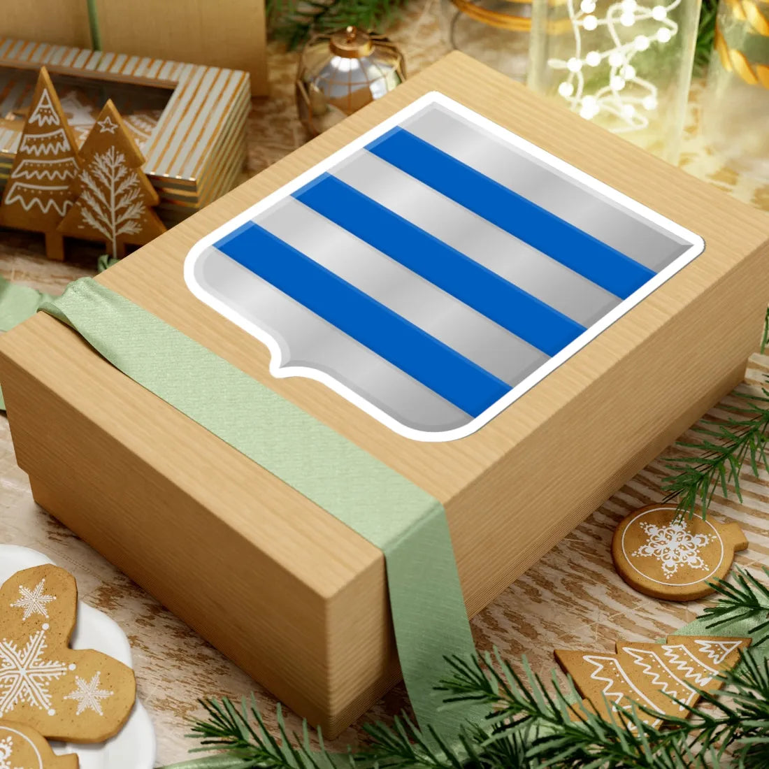 Katendrecht wapen (Netherlands) (Coat of Arms) STICKER Vinyl Kiss-Cut Decal - The Sticker Space