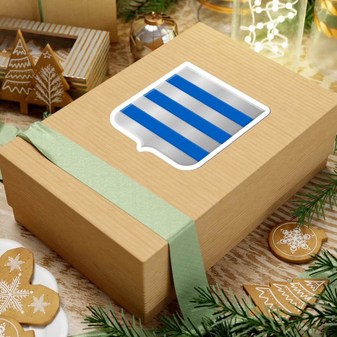 Katendrecht wapen (Netherlands) (Coat of Arms) STICKER Vinyl Kiss-Cut Decal - The Sticker Space