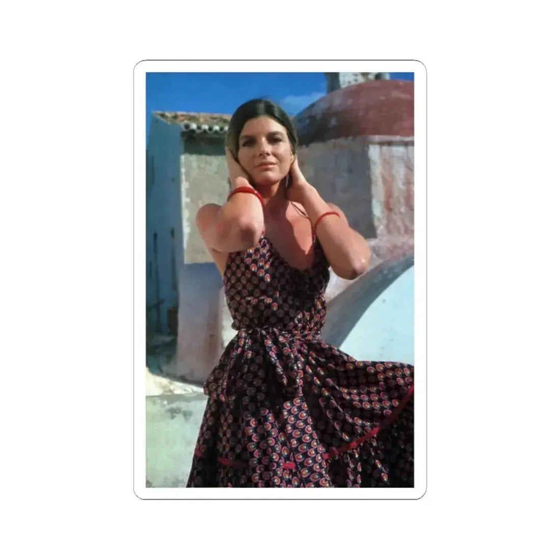 Katharine Ross #113 (Vintage Female Icon) STICKER Vinyl Kiss-Cut Decal 2 Inch White - The Sticker Space