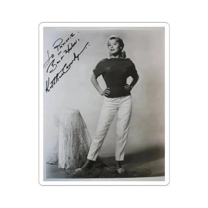 Kathleen Crowley #11 (Vintage Female Icon) STICKER Vinyl Kiss-Cut Decal 6 Inch White - The Sticker Space