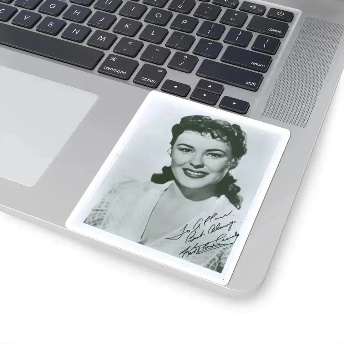 Kathleen Crowley #15 (Vintage Female Icon) STICKER Vinyl Kiss-Cut Decal - The Sticker Space