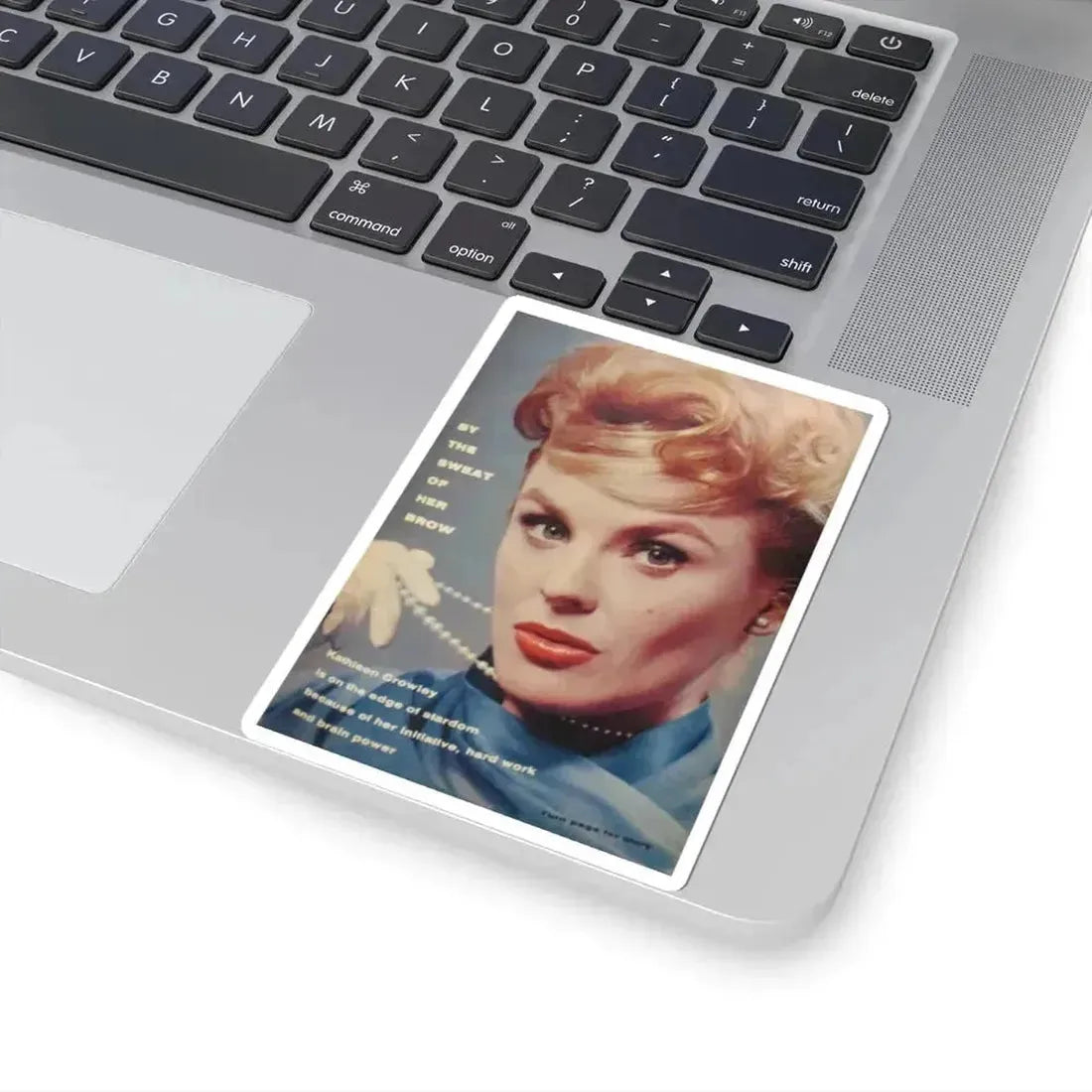 Kathleen Crowley #23 (Vintage Female Icon) STICKER Vinyl Kiss-Cut Decal - The Sticker Space