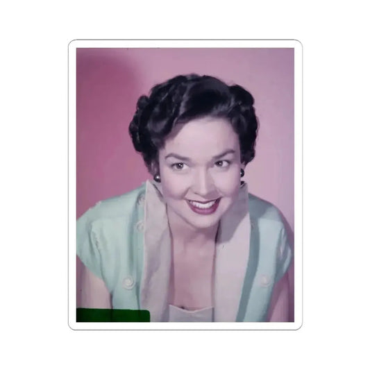 Kathryn Grant #84 (Vintage Female Icon) STICKER Vinyl Kiss-Cut Decal 2 Inch White - The Sticker Space