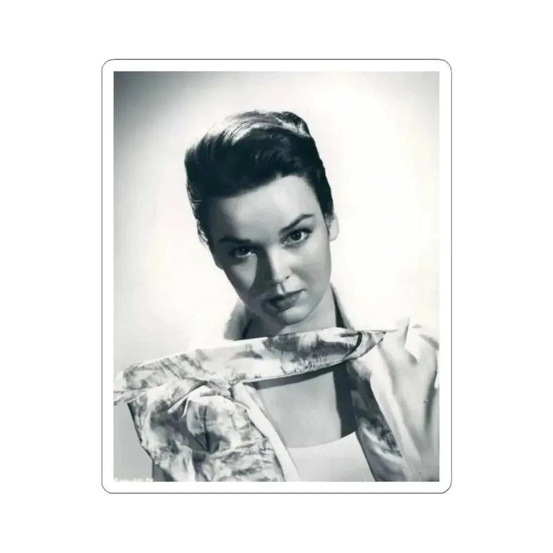 Kathryn Grant #90 (Vintage Female Icon) STICKER Vinyl Kiss-Cut Decal 4 Inch White - The Sticker Space