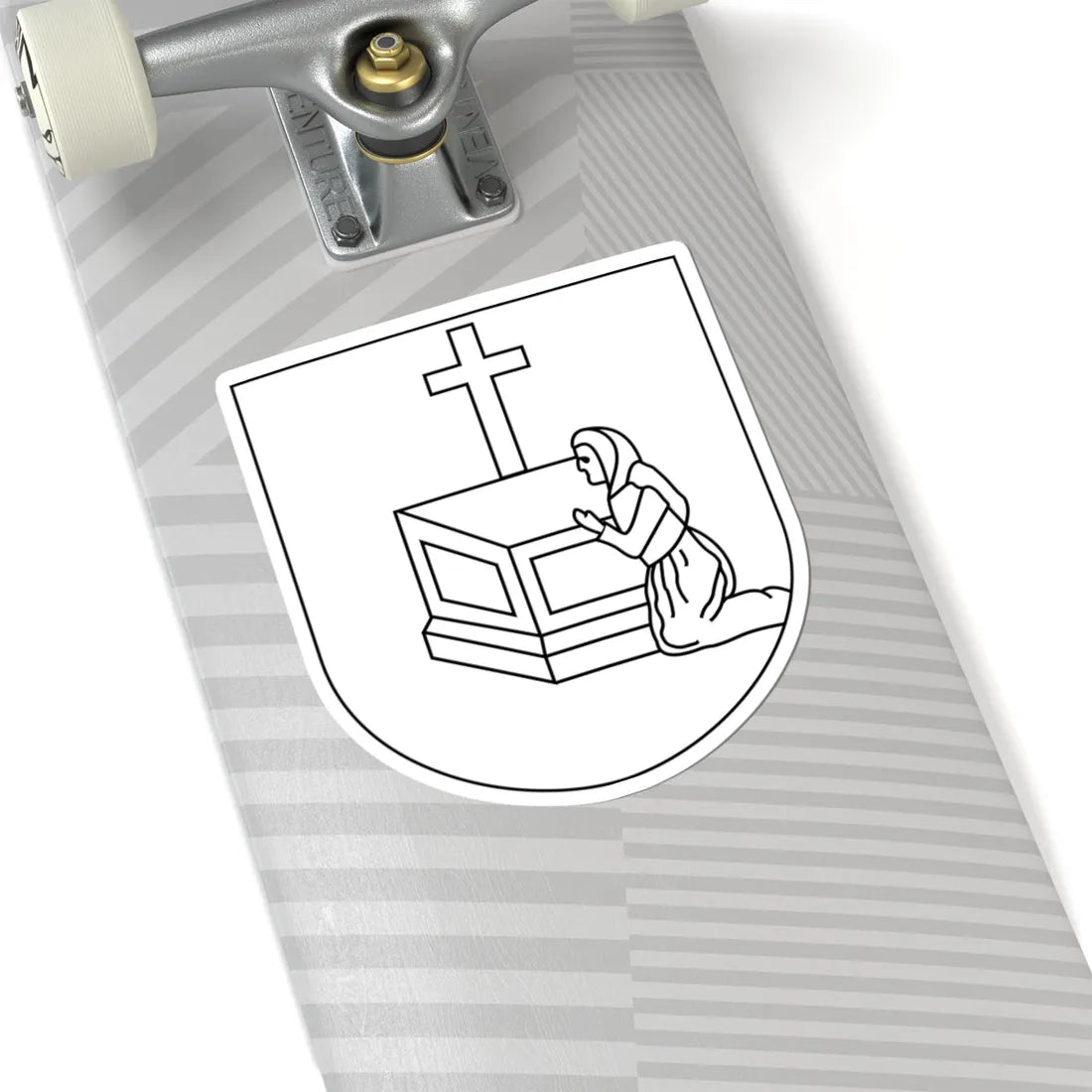 Katowice-Bogucice COA 1930 (Poland) (Coat of Arms) STICKER Vinyl Kiss-Cut Decal - The Sticker Space