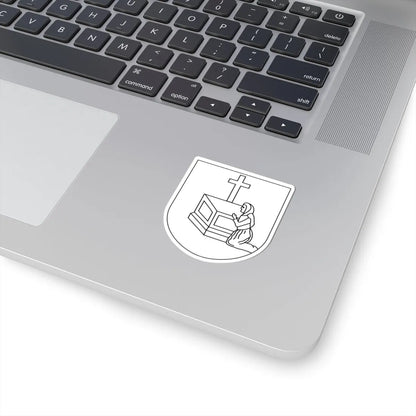 Katowice-Bogucice COA 1930 (Poland) (Coat of Arms) STICKER Vinyl Kiss-Cut Decal - The Sticker Space