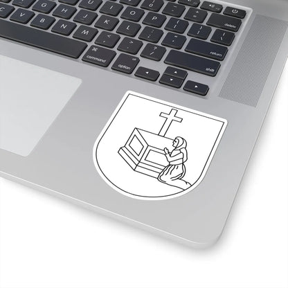 Katowice-Bogucice COA 1930 (Poland) (Coat of Arms) STICKER Vinyl Kiss-Cut Decal - The Sticker Space