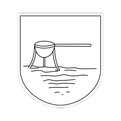 Katowice-Panewniki COA 1930 (Poland) (Coat of Arms) STICKER Vinyl Kiss-Cut Decal - The Sticker Space