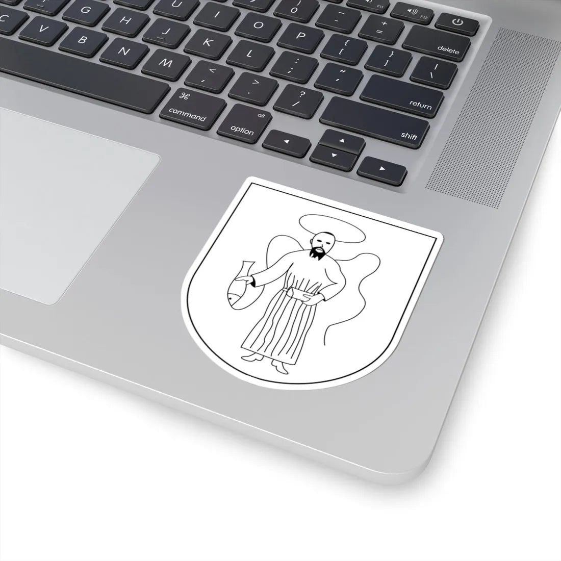 Katowice-Piotrowice COA 1930 (Poland) (Coat of Arms) STICKER Vinyl Kiss-Cut Decal - The Sticker Space