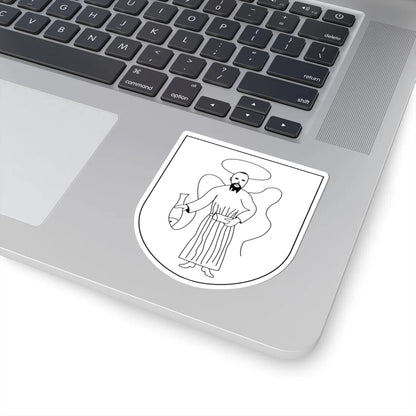 Katowice-Piotrowice COA 1930 (Poland) (Coat of Arms) STICKER Vinyl Kiss-Cut Decal - The Sticker Space