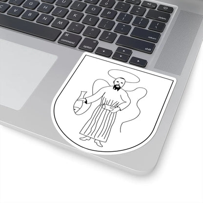 Katowice-Piotrowice COA 1930 (Poland) (Coat of Arms) STICKER Vinyl Kiss-Cut Decal - The Sticker Space