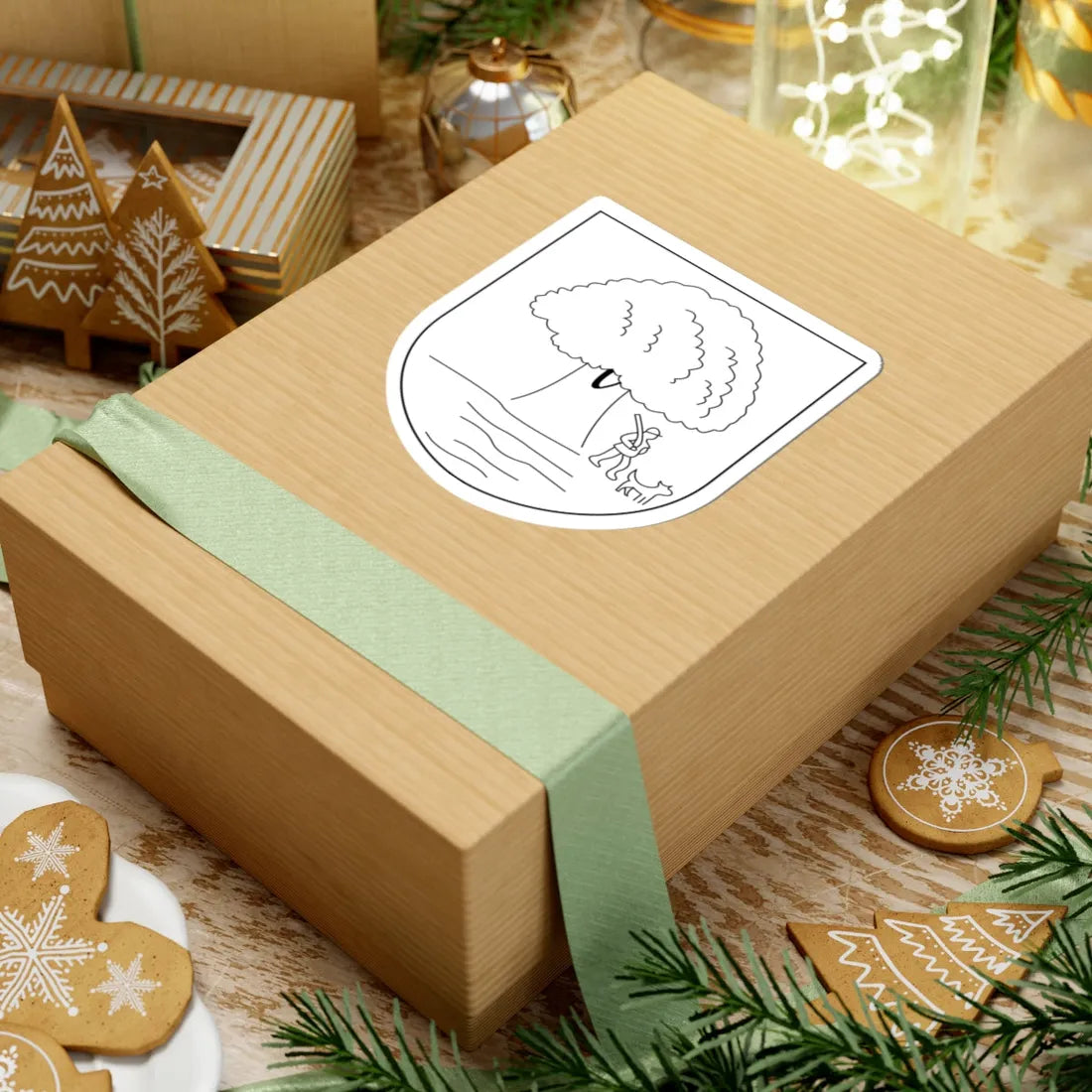 Katowice-Podlesie COA 1930 (Poland) (Coat of Arms) STICKER Vinyl Kiss-Cut Decal - The Sticker Space