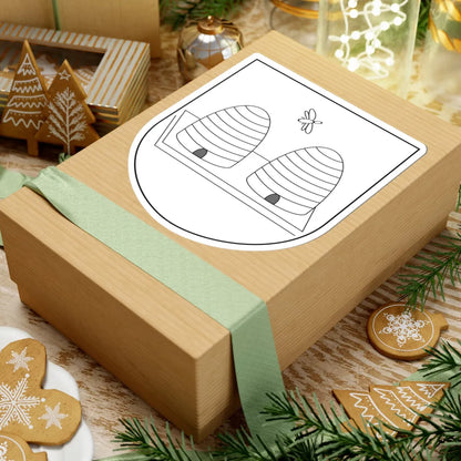 Katowice-Roździeń COA 1930 (Poland) (Coat of Arms) STICKER Vinyl Kiss-Cut Decal - The Sticker Space