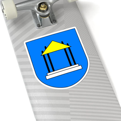 Katowice-Szopienice COA 1930 (Poland) (Coat of Arms) STICKER Vinyl Kiss-Cut Decal - The Sticker Space