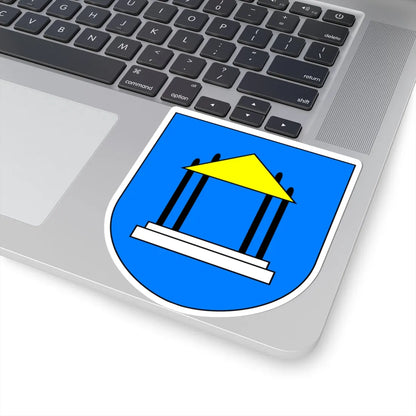 Katowice-Szopienice COA 1930 (Poland) (Coat of Arms) STICKER Vinyl Kiss-Cut Decal - The Sticker Space