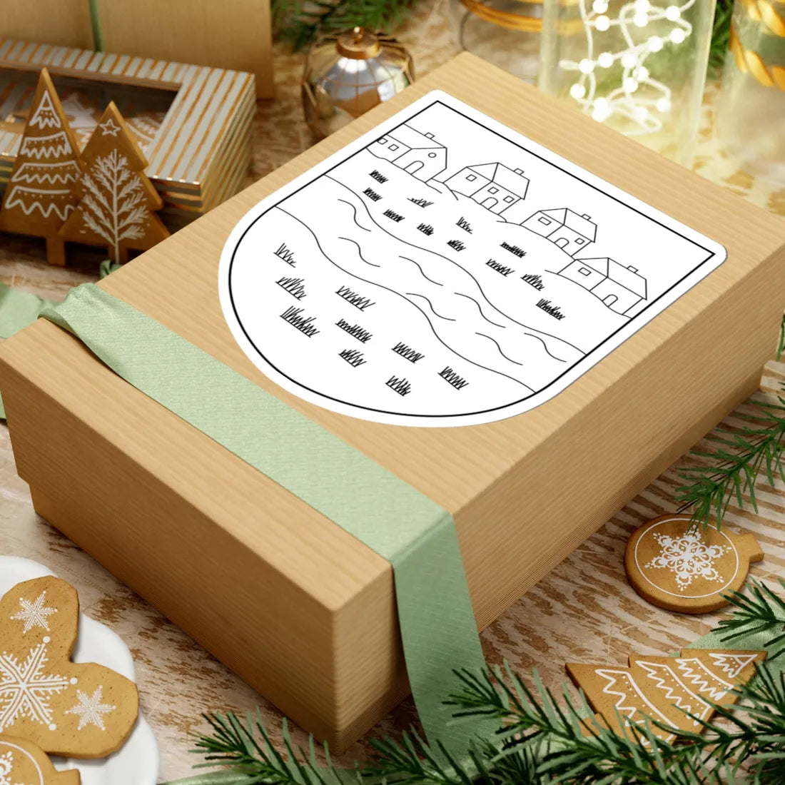 Katowice-Zarzecze COA 1930 (Poland) (Coat of Arms) STICKER Vinyl Kiss-Cut Decal - The Sticker Space