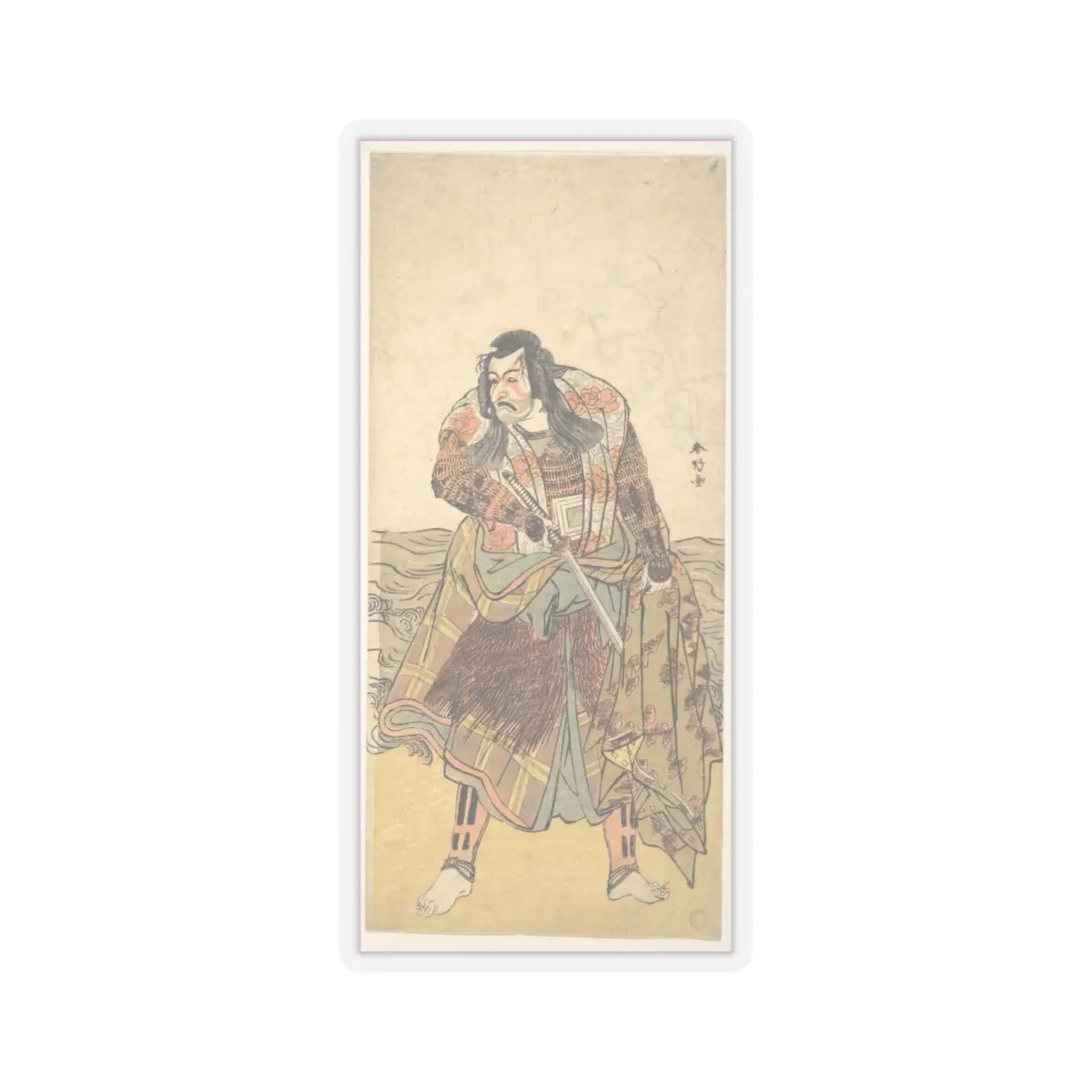 SKU:TSS-STICK-KTSSHN-6X6-349 Sizes:6" × 6" Types:Transparent