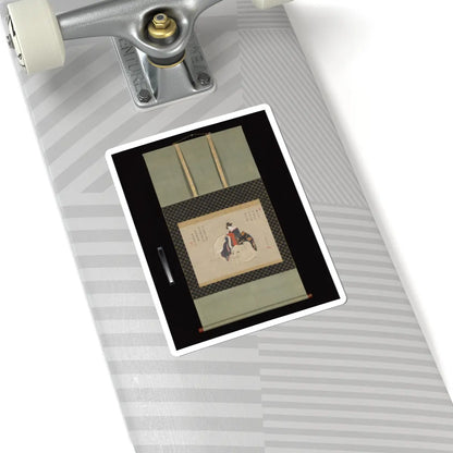 Katsukawa Shunshō 勝川春章 - Courtesan of Eguchi - painting-1770−80; v2 - STICKER Vinyl Kiss-Cut Decal