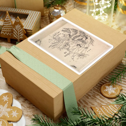 SKU:TSS-STICK-KTSSHN-6X6-538 Sizes:6" × 6" Types:White