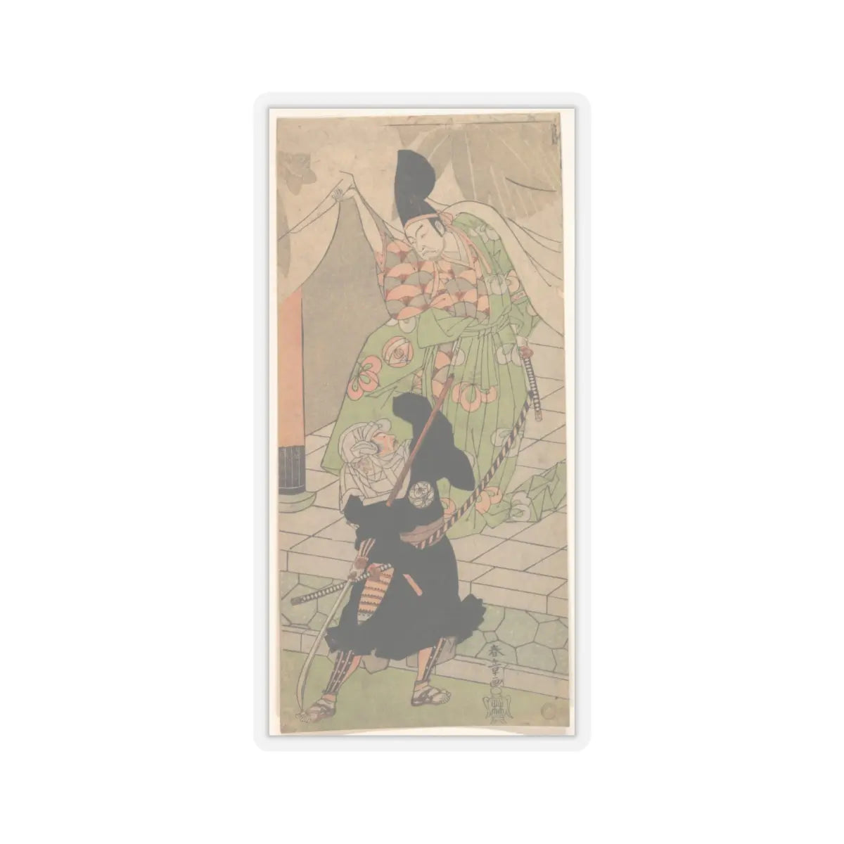 SKU:TSS-STICK-KTSSHN-6X6-755 Sizes:6" × 6" Types:Transparent