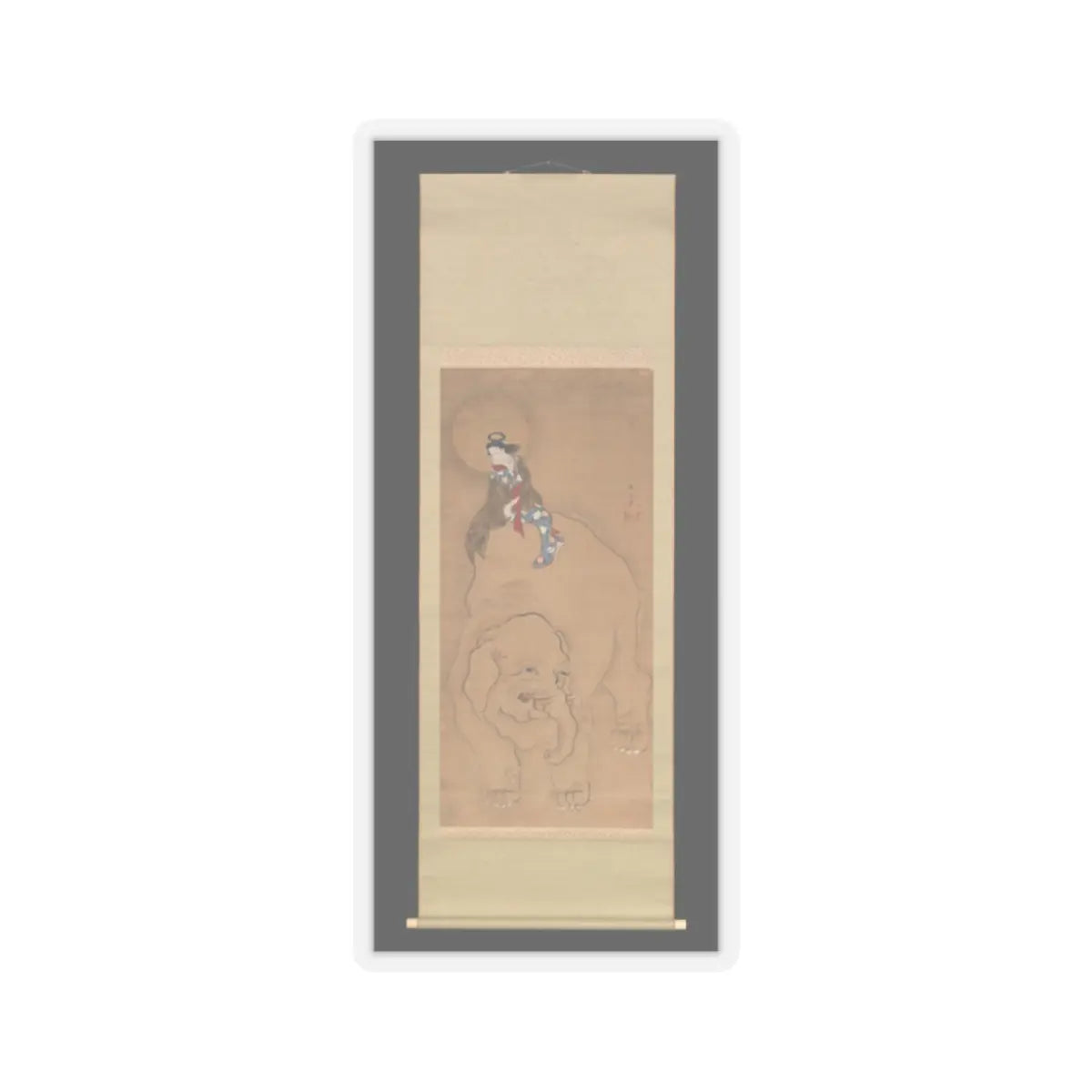 Katsukawa Shuntei - Eguchi no Kimi - late 18th–early 19th century v2 - STICKER Vinyl Kiss-Cut Decal
