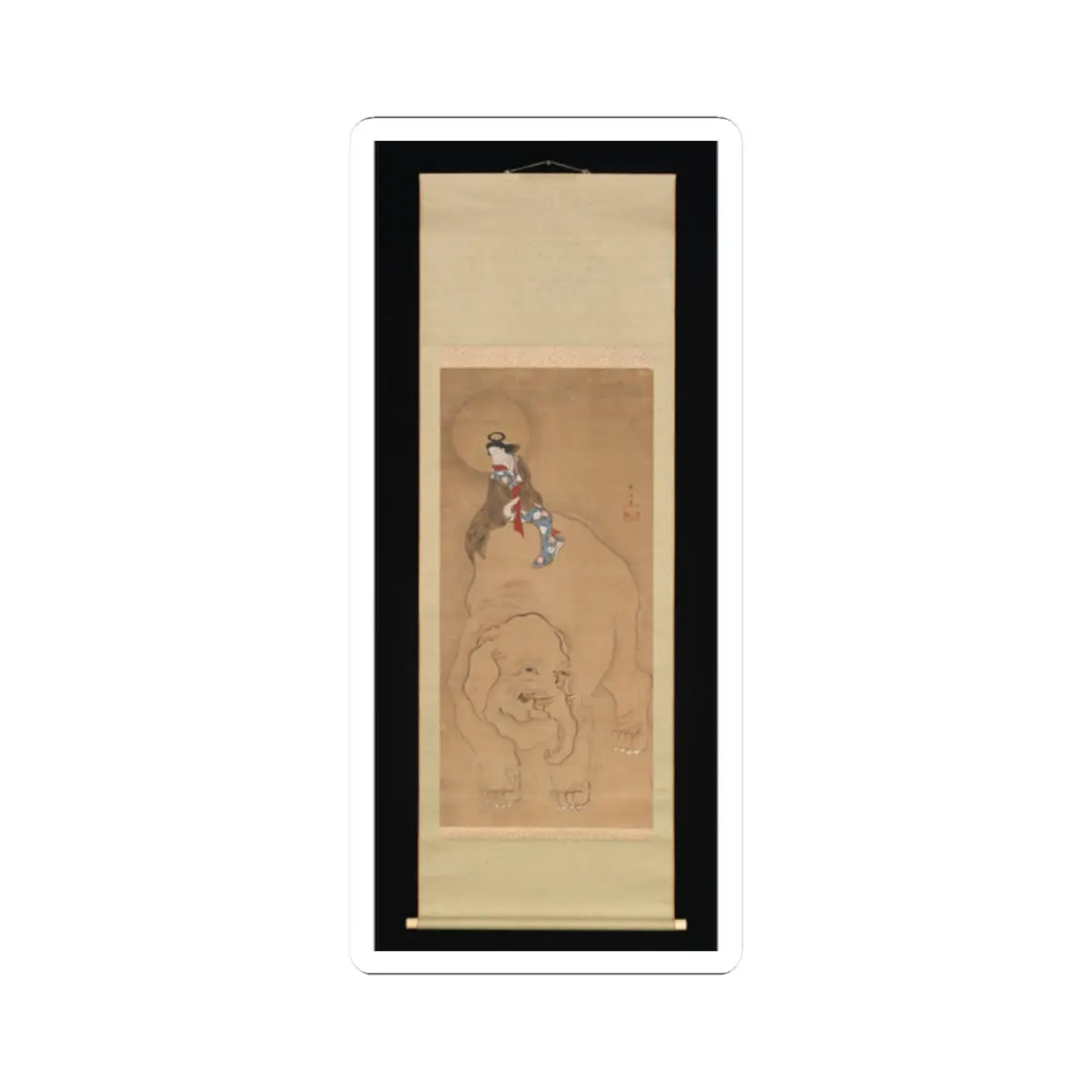 Katsukawa Shuntei - Eguchi no Kimi - late 18th–early 19th century v2 - STICKER Vinyl Kiss-Cut Decal