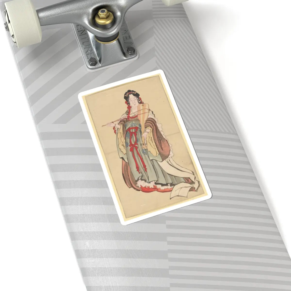 Katsushika Hokusai - Benten (Goddess of Love) - 18th–19th century - STICKER Vinyl Kiss-Cut Decal