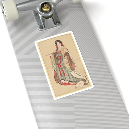Katsushika Hokusai - Benten (Goddess of Love) - 18th–19th century - STICKER Vinyl Kiss-Cut Decal