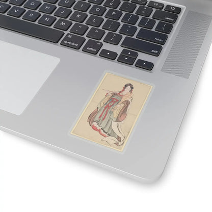 Katsushika Hokusai - Benten (Goddess of Love) - 18th–19th century - STICKER Vinyl Kiss-Cut Decal