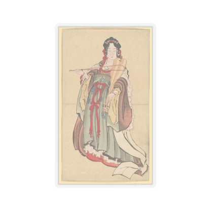 Katsushika Hokusai - Benten (Goddess of Love) - 18th–19th century - STICKER Vinyl Kiss-Cut Decal