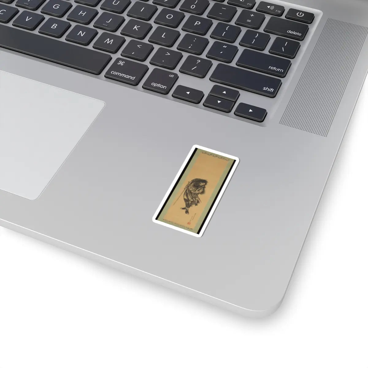 Katsushika Hokusai - Black Shōki, the Demon Queller - 1849 v1 - STICKER Vinyl Kiss-Cut Decal