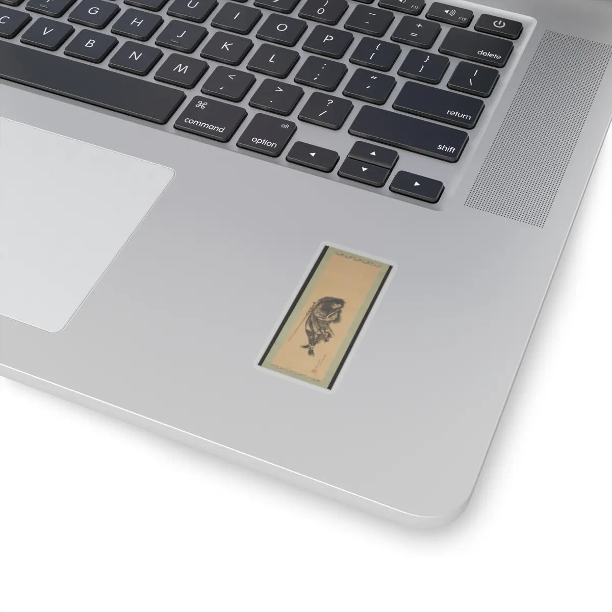 Katsushika Hokusai - Black Shōki, the Demon Queller - 1849 v1 - STICKER Vinyl Kiss-Cut Decal