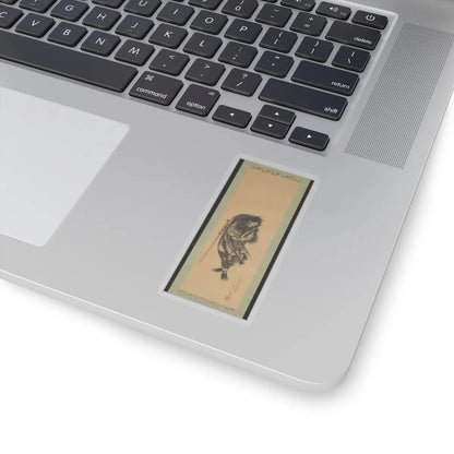 Katsushika Hokusai - Black Shōki, the Demon Queller - 1849 v1 - STICKER Vinyl Kiss-Cut Decal