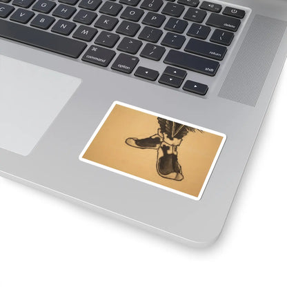 Katsushika Hokusai - Black Shōki, the Demon Queller - 1849 v6 - STICKER Vinyl Kiss-Cut Decal
