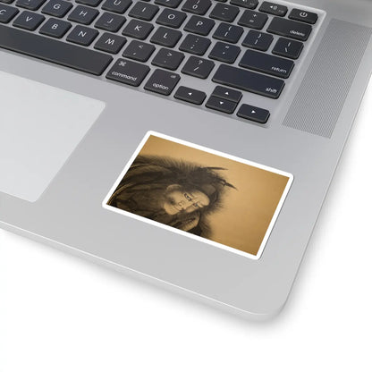Katsushika Hokusai - Black Shōki, the Demon Queller - 1849 v8 - STICKER Vinyl Kiss-Cut Decal