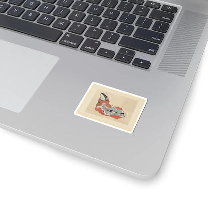 Katsushika Hokusai - Court Lady - 18th–19th century - STICKER Vinyl Kiss-Cut Decal