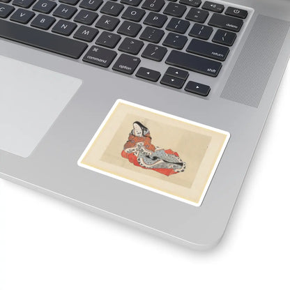Katsushika Hokusai - Court Lady - 18th–19th century - STICKER Vinyl Kiss-Cut Decal