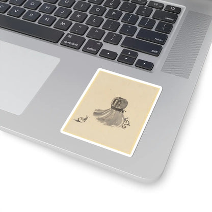 Katsushika Hokusai - Snails and Tawashi Scrubber - 18th–19th century - STICKER Vinyl Kiss-Cut Decal