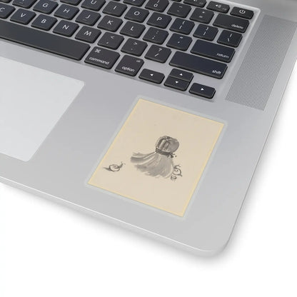 Katsushika Hokusai - Snails and Tawashi Scrubber - 18th–19th century - STICKER Vinyl Kiss-Cut Decal