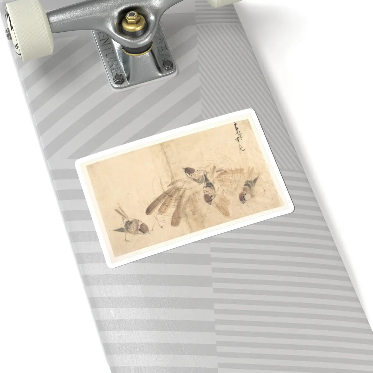 SKU:TSS-STICK-KTSHKS-6X6-378 Sizes:6" × 6" Types:White